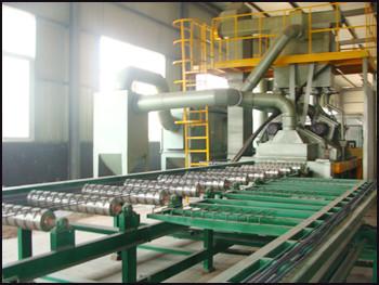 China Cadena de producción revestida de epoxy de la barra de acero/cadena de producción de aluminio del color de la oxidación/producción de aluminio lin de la electro-capa en venta