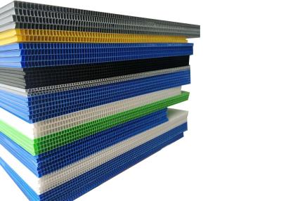 China Polypropylene 6mm Corrugated Plastic Sheets 1000×2000mm for sale