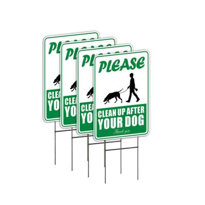 China RoHs Corrugated Plastic Sign Board 1220×2440mm Coroplast Lawn Signs for sale
