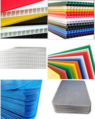 China Temporary PP Corrugated Plastic Floor Protection Sheets Fire Retardant Coroplast for sale
