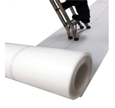 China White Corrugated Plastic Rolls 4x8 Polypropylene Sheet Floor Protection for sale