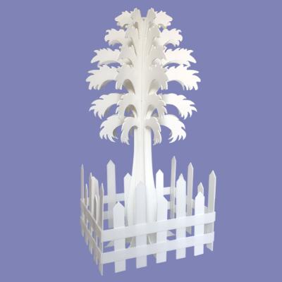 China 2-10mm Corrugated Plastic Furniture Corrugated Plastic Christmas Tree for sale