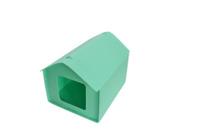 China Peso leve impermeável colorido de Cat House Corrugated Plastic Furniture à venda