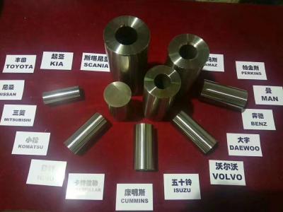 China Wear Proof Engine Piston Pin Drilling Process Bright Silver Color for sale