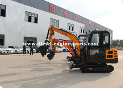 China máquina escavadora da esteira rolante de 2.5t 1 Ton Mini Excavator Favorable Trafficability Mini à venda