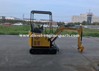 China 3500kg Mini Excavator Machine Steel ISO Small Digging Machine for sale