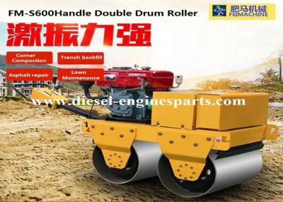 China Mini Drum Roller Aluminum à mão 3 Ton Double Drum Roller à venda