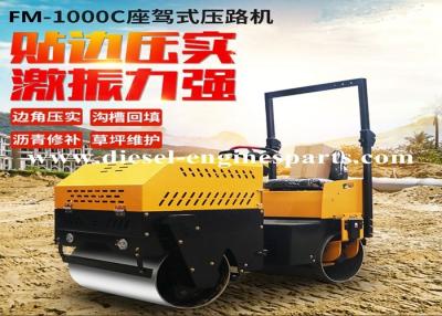 China cilindro Asphalt Roller Walk Behind do dobro 1000kg 1 Ton Asphalt Roller à venda