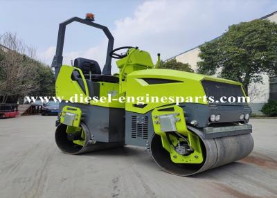 China 2 Ton Driving Mini Drum Roller Cast Iron Vibratory Road Roller for sale