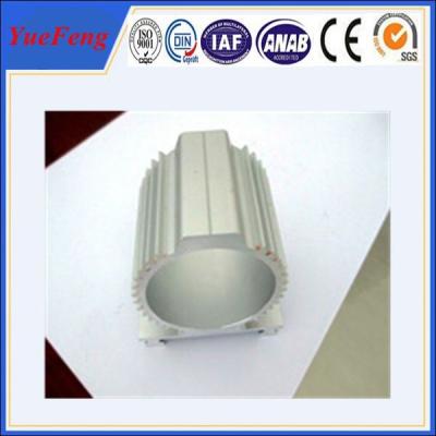 China Anodizing/ Powder Coated treatment Electric Motor Shell Aluminum Profiles for sale