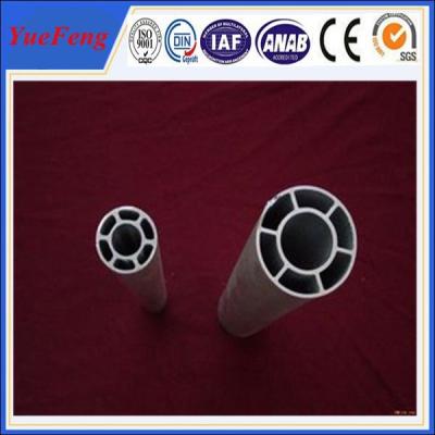 China Customized aluminium extruded pipe, 6063 aluminium extruded alloy round tube for sale