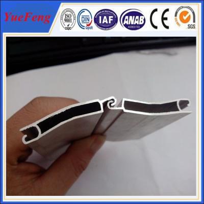 China High quality wholesale OEM design aluminium shutters doors panel profile for sale