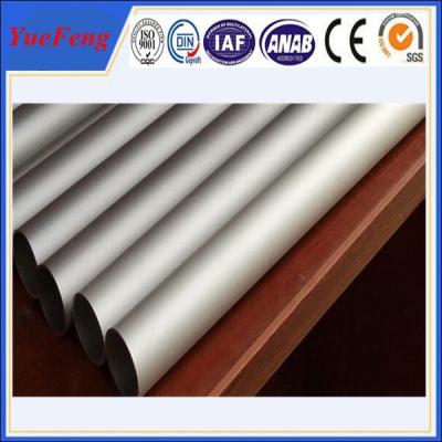 China Polishing/anodized/electrophoresis aluminium pipes tubes rectangular aluminum tube for sale