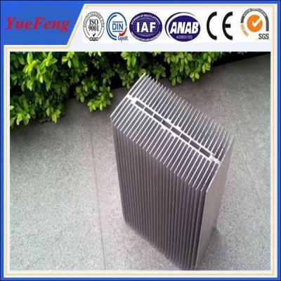 China HOT!reliable chinese supplier extruded large radiator heat sinks with silver color for sale
