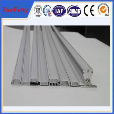 China 6063 T5 led aluminum profile for led strip lights, aluminium led lighting profile for sale