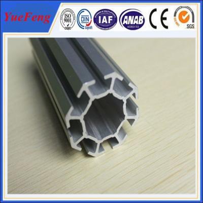 China 6063 t5 aluminum profile for exhibition booth, easy to assemble aluminium tubes for sale