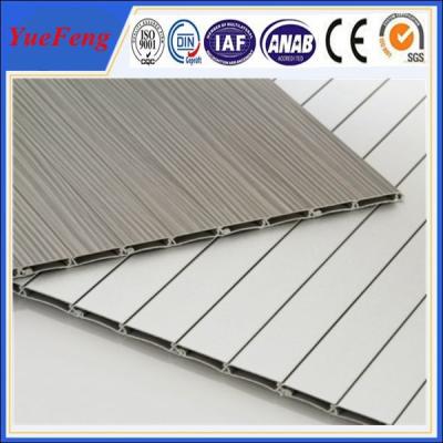 China 6000 series aluminium louvre extrusion factory, roller shutter doors for furniture for sale
