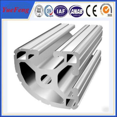 China 6000 electrophoresis white aluminium profile factory, v slot aluminum extrusion profiles for sale