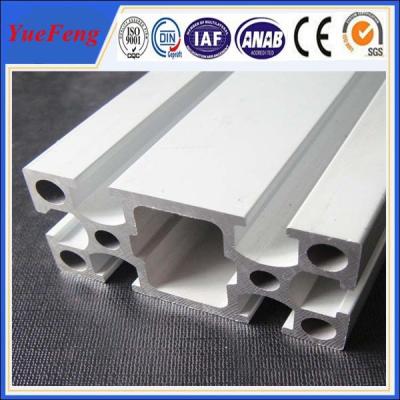 China 6000 series Custom Industrial Anodized Aluminum Profile square T slot aluminum profile for sale