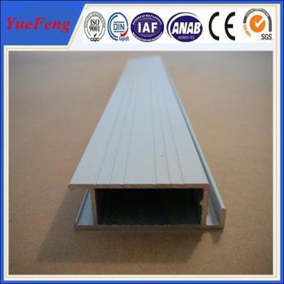 China extruded aluminum rail price, aluminium profiles frame with painting(powder coating) for sale
