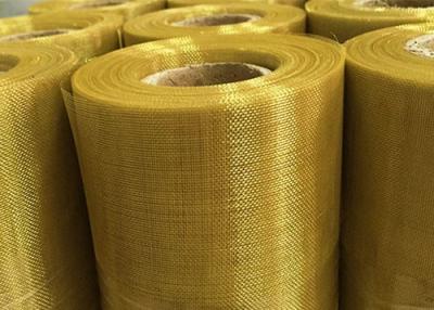 China Plain weave H65 brass wire mesh for sale