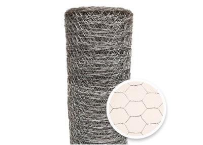 China 2 inch Galvanized Chicken Wire Mesh Hex Netting 6 ft X 80 ft 20 Gauge for sale