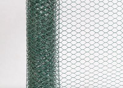 China 16 Gauge Poultry Galvanised Hexagonal Wire Netting 1.5 inch Green 3 ft X 50 ft for sale