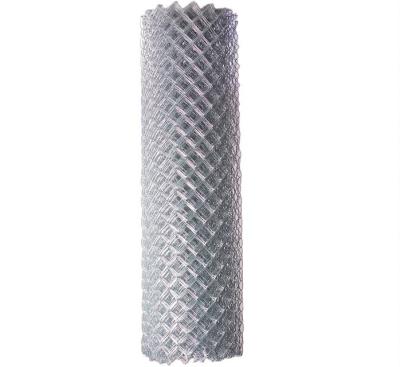 China 11.5 Gauge 2 Inch Chain Link Fabric Fencing Mesh 4ft X 50ft Hot Dipped Galvanized for sale