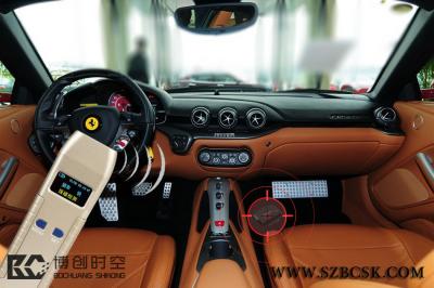 China GPS locator is installed on the vehicle. How to scan and detect GPS positioning and search scanning detector equipment for sale