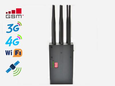 China 6-channel handheld mobile phone signal jammer 2g.3g.4g.gps.wifi.vhf.vhf frequency can be combined with jammer arbitraril for sale
