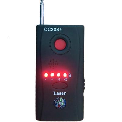 China Radio frequency signal detector cc308 camera scans GSM alarm GPS detector 1mhz-6.5ghz adjustable sensitivity for sale
