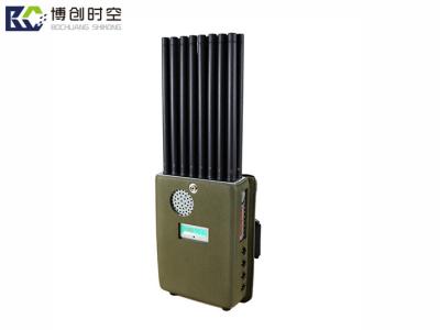 China 16 channel handheld mobile phone signal jammer GPS jammer 315m / 433 / 868m remote control jamming UHF VHFwalkie- jammer for sale