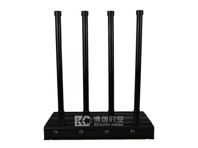China 100W high power GSM DCS 3G Mobile Phone Signal Jammer WiFi Bluetooth wireless jammer single channel power adjustable for sale