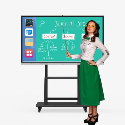 China IR Touch 100 Inch Smart Board , Interactive Flat Panel Display 3840×2160 Resolution for sale
