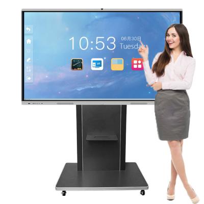 China Multi Interface Interactive Flatscreen For Education Full View 178 Degrees for sale
