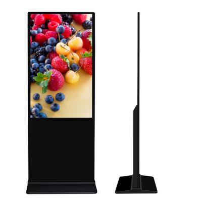 China 85 Inch Floor Standing Digital Display , LCD Screen For Advertising 3840×2160 for sale