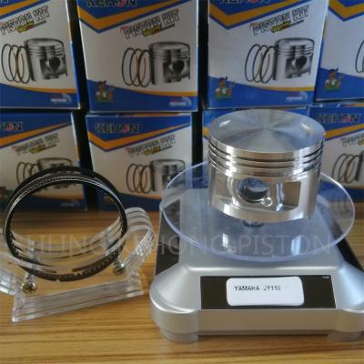 China Durable JY110 Yamaha Motorcycle Pistons Kit 49mm CLY DIA Aluminum Alloy for sale