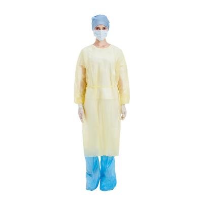 China Non Woven Hospital Disposable Isolation Gown PP 15-40gsm With CE FDA ISO13485 for sale