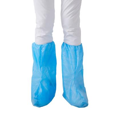 China Isolation Medical Disposable Boot Cover Hospital PP PE Waterproof for sale