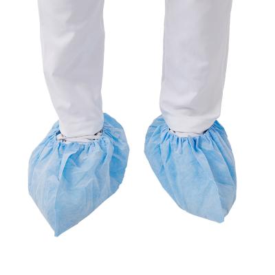 China A sapata descartável não tecida Dustproof cobre a sala de limpeza à venda