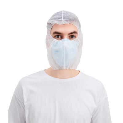 China 20gsm-40gsm Disposable Non Woven Cap Surgical Balaclava Hood for sale