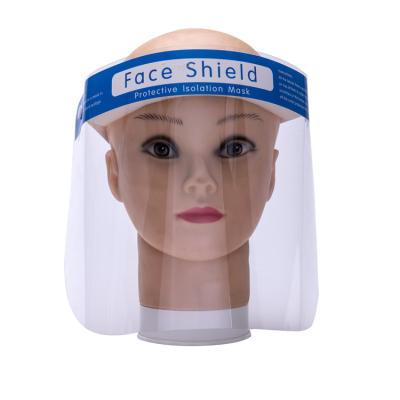 China Anti Fogging Disposable Protective Face Mask Plastic Full Faceshield for sale