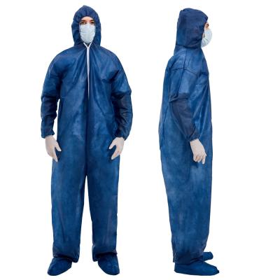 Chine Medical Grade Non Woven Ppekit Disposable Suit Coverall Hooded Ppes Suit Medical à vendre