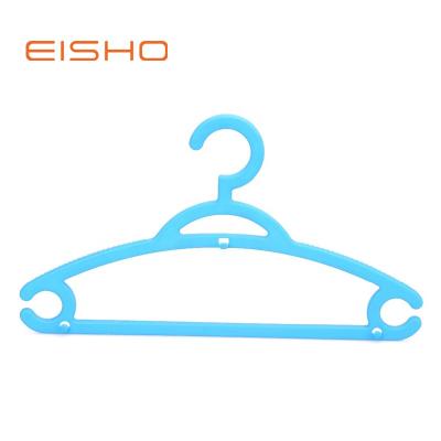 China Minimalist 2021 non slip baby clothes hangers plastic clothing for kids plastic pants hanger hangers for sale