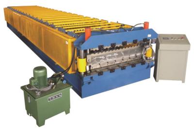China Gcr15 Coated HRC58 Container Wall Roll Forming Machine for sale