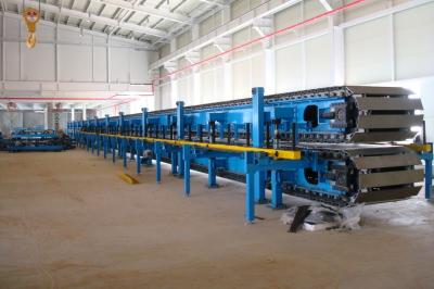 China  Laminating Steel Belt Conveyor PU Sandwich Panel Line for sale