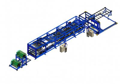China Steel Wall Sheet Sandwich Panel Forming Machine for sale