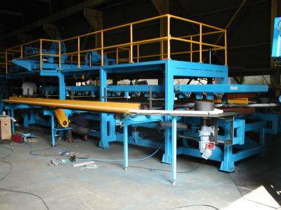China 3kw Press Conveyor Rock Wool Sandwich Panel Line for sale