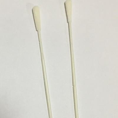 China Single Use 15.2cm Specimen Collection Flocked Swab for sale