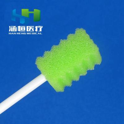 China EO Sterile Disposable Sponge Stick For Cleaning Mouth for sale